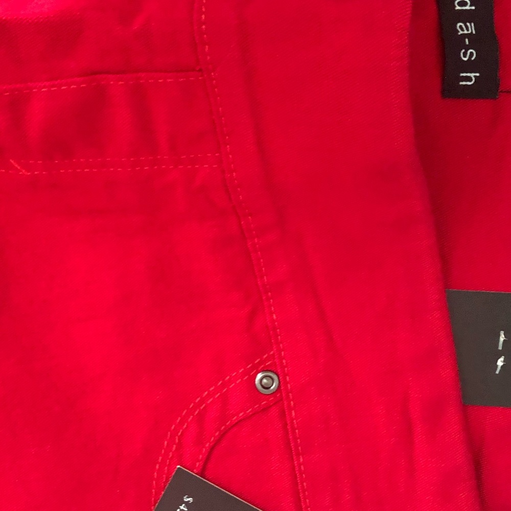 Red jeans
